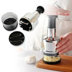 🔥Last Day Buy 1 Get 1 Free $14.99 Each🔥Stainless Steel Hand Food Chopper Garlic Press