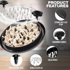 🔥50%OFF🔥Chicken Breast Shredder - Meat Shredder Machine Suitable for Pork Beef Chicken Twist with Brush & Fork