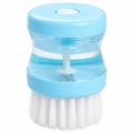 Multi-Purpose Soap Dispensing Palm Brush