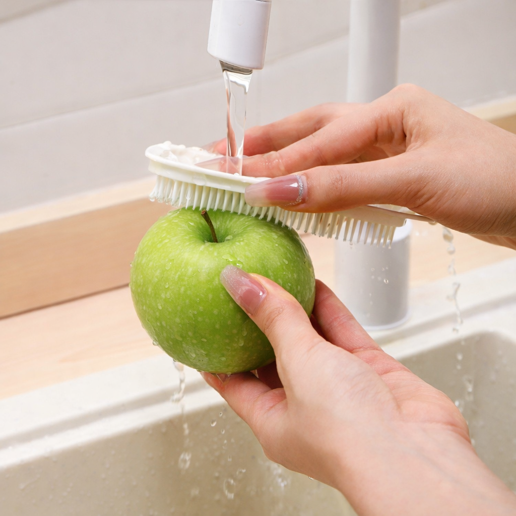 Multifunctional Bendable Fruit & Vegetable Brush