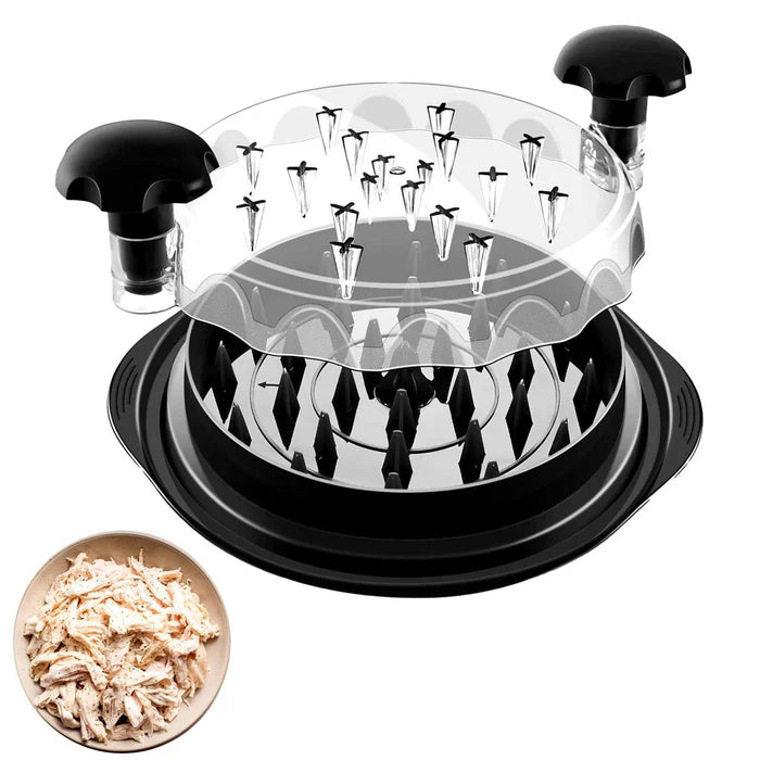 🔥50%OFF🔥Chicken Breast Shredder - Meat Shredder Machine Suitable for Pork Beef Chicken Twist with Brush & Fork