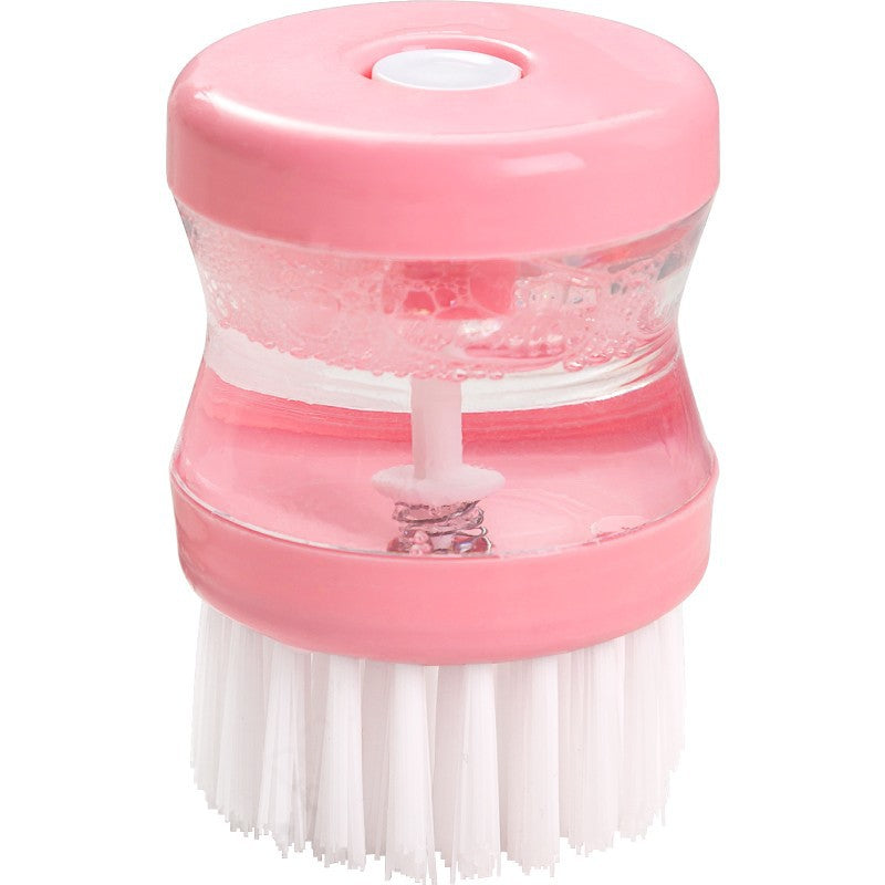 Multi-Purpose Soap Dispensing Palm Brush