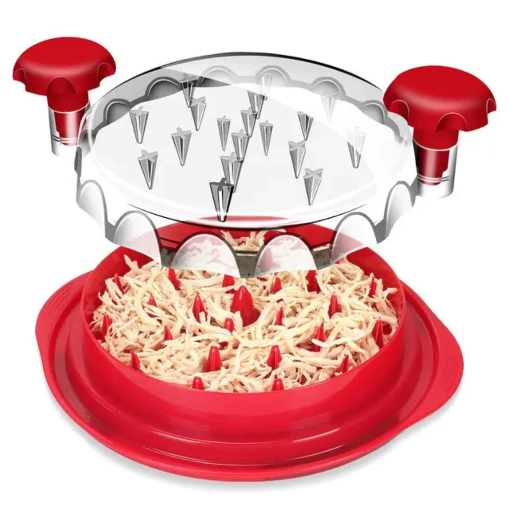 🔥50%OFF🔥Chicken Breast Shredder - Meat Shredder Machine Suitable for Pork Beef Chicken Twist with Brush & Fork