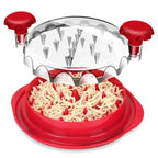 🔥50%OFF🔥Chicken Breast Shredder - Meat Shredder Machine Suitable for Pork Beef Chicken Twist with Brush & Fork