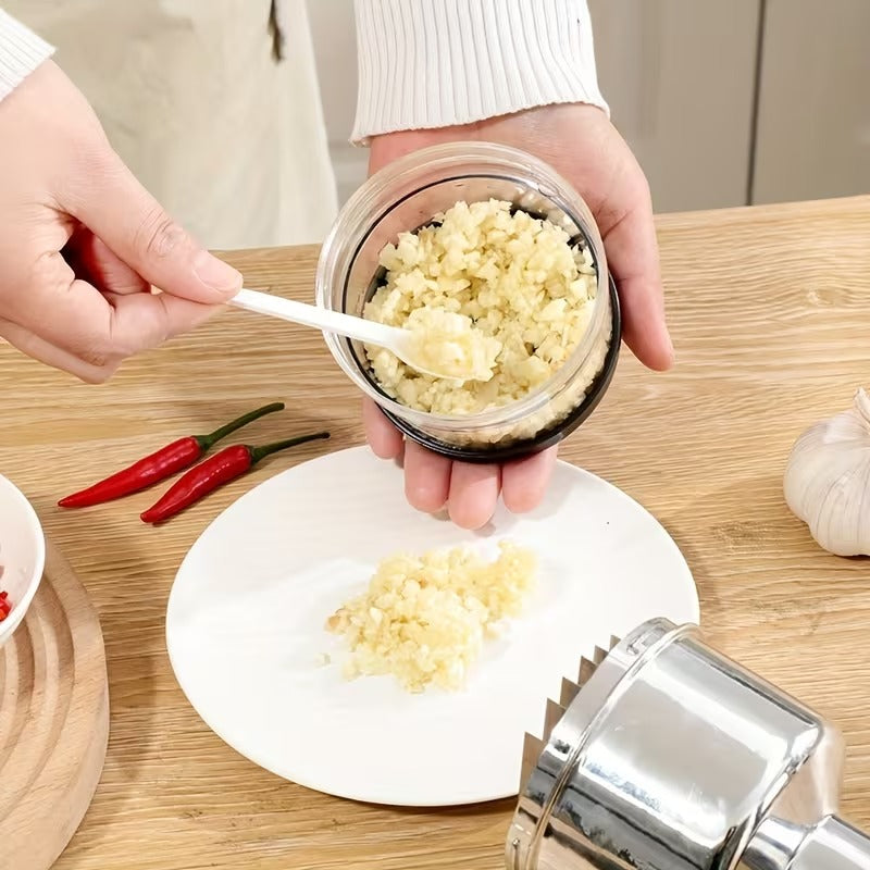🔥Last Day Buy 1 Get 1 Free $14.99 Each🔥Stainless Steel Hand Food Chopper Garlic Press