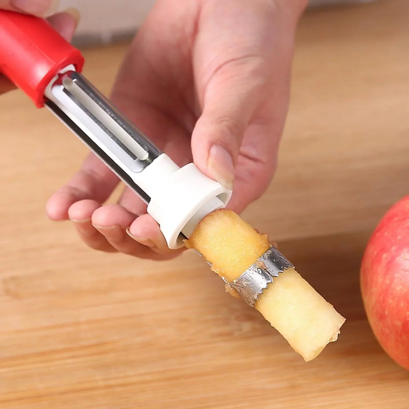 🔥Last Day Buy 1 Get 1 Free $12.49 Each🔥2 in 1 Apple Corer and Peeler - Stainless Steel Fruit Corer