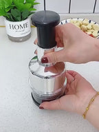 🔥Last Day Buy 1 Get 1 Free $14.99 Each🔥Stainless Steel Hand Food Chopper Garlic Press